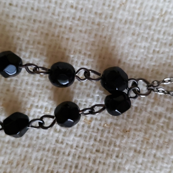 Black Stone Necklace - Picture 4 of 6